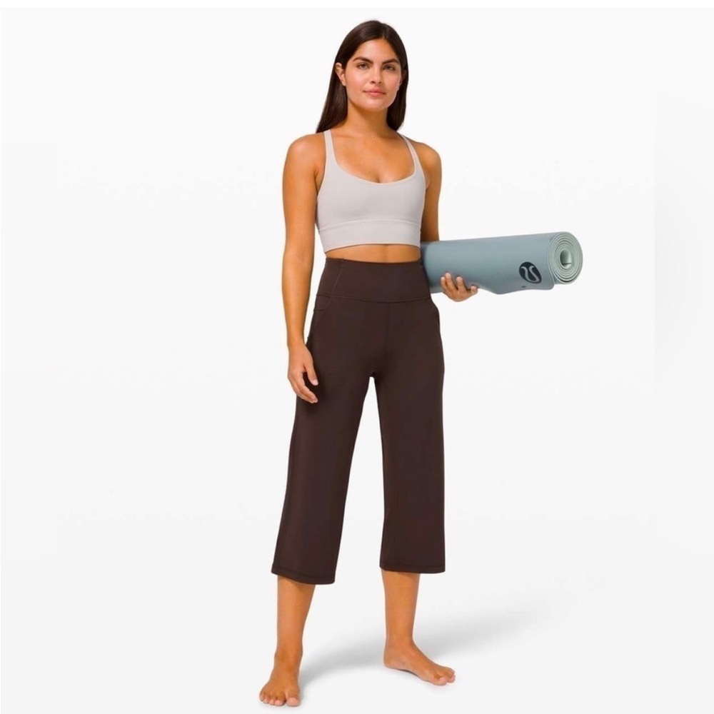 Lululemon Align Wide Leg Crop 23" in French Press 4